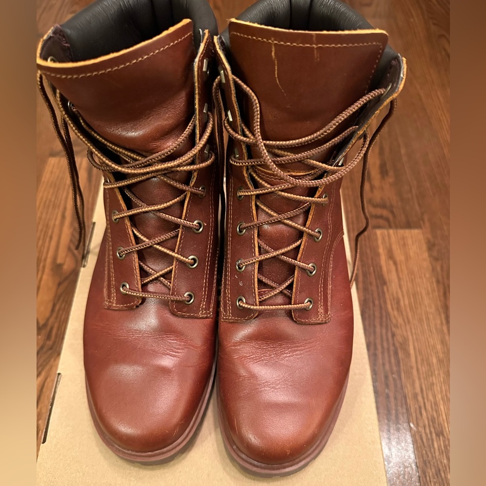 Timberland Lace-Up Combat Boots Excellent Condition